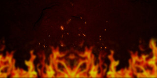 火焰创意海报烈焰背景烈火飞起的火星素材战争游戏战火火焰